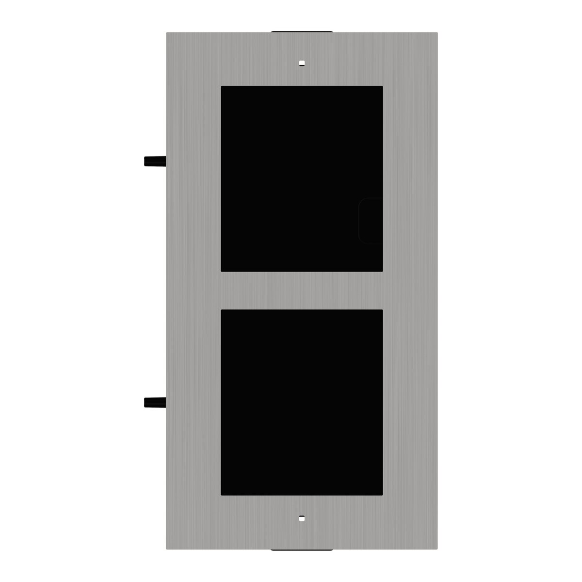 Hikvision Stainless Steel Modular Intercom Flush Mount Box, 2 Modules DS-KD-ACF2/S