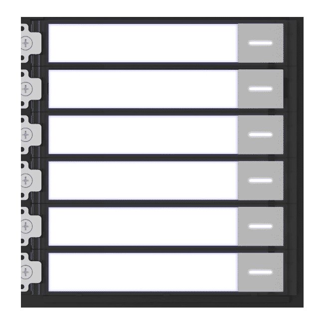 Hikvision Modular Intercom Name Tag Module DS-KD-KK