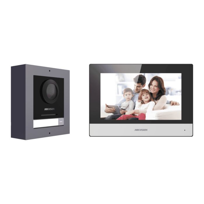 Hikvision Modular IP Video Intercom Kit with 7" Screen DS-KIS602(B)