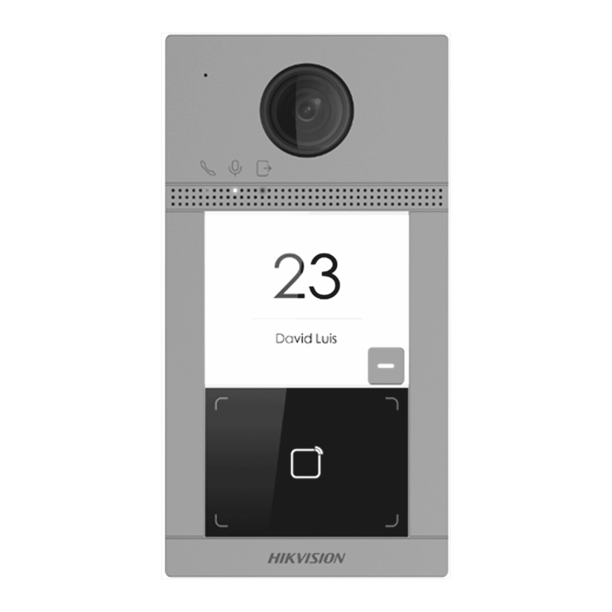 Hikvision 2MP Wi-Fi Metal Villa Door Station, Surface Mount DS-KV8113-WME1(C)/Surface
