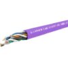 Lanview 305m Cat6 U/UTP Indoor Network Cable, Solid Copper, Purple LSZH LVN122150