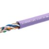 Lanview 305m Cat5e U/UTP Indoor Network Cable, Solid Copper, Purple LSZH LVN122152