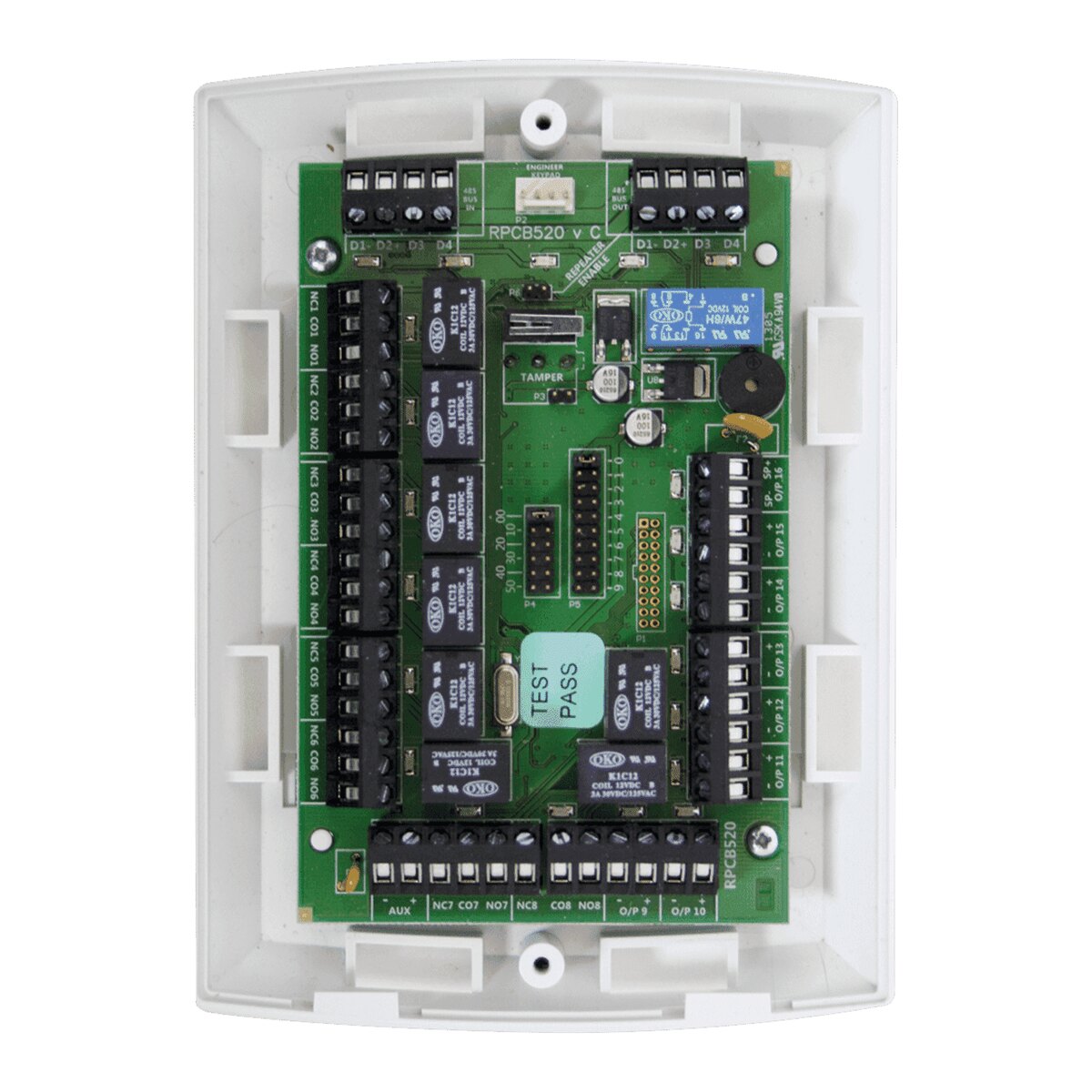Pyronix 16 Output Expander, 8 Relay and 8 Transistor EURO-OEM8R8T