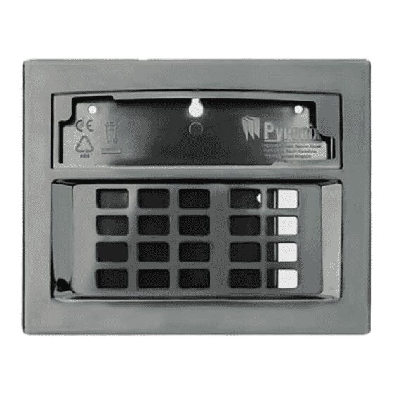 Pyronix LCD Keypad Casing, Brushed Chrome LCD-CASING/BCHROME